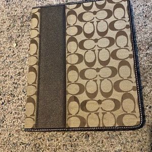 Coach iPad cover
